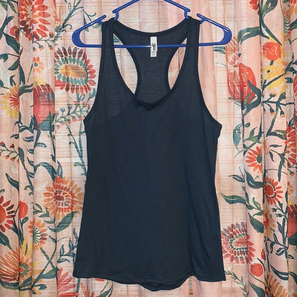 B2G1 Navy blue racerback tank top NWOT